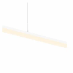 Stiletto 59 1/2" Wide White LED Kitchen Island Light Pendant -Outlet The Radiantix Store stiletto 59 and one half inch wide white led kitchen island light pendant 71f11views1