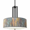 Striking Bark Carey 24" Black 4-Light Chandelier 2 Striking Bark Carey 24" Black 4-Light Chandelier -Outlet The Radiantix Store striking bark carey 24 inch black 4 light chandelier 867n6
