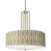 Swell Carey 24" Brushed Nickel 4-Light Chandelier -Outlet The Radiantix Store swell carey 24 inch brushed nickel 4 light chandelier 135p2