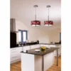 Red Balls Giclee Glow 10 1/4" Wide Mini Pendant -Outlet The Radiantix Store t6313 u2643 contemporary modern kitchen