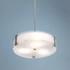 Tara Brushed Steel Semiflush Or Pendant Light -Outlet The Radiantix Store tara brushed steel semiflush or pendant light m4703cropped
