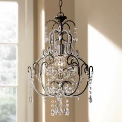 Taylor Bronze 12 1/2" Wide Mini-Chandelier By Minka Lavery