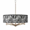 Tempo Ava 6-Light Nickel Pendant Chandelier -Outlet The Radiantix Store tempo ava 6 light nickel pendant chandelier 729v7