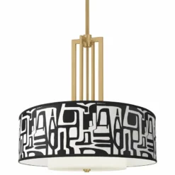 Tempo Carey 24" Gold 4-Light Chandelier
