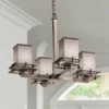 Textile™ 25" Wide Nickel Gray 4-Light LED Chandelier 2 Textile™ 25" Wide Nickel Gray 4-Light LED Chandelier -Outlet The Radiantix Store textile trade 25 inch wide nickel gray 4 light led chandelier 93v64cropped