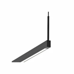 Thin-Line 72"W Black Two-Sided LED Kitchen Island Pendant -Outlet The Radiantix Store thin line 72 inchw black two sided led kitchen island pendant 53y85views1