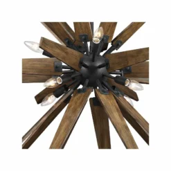 Thorne 36 3/4" Wide 8-Light Weathered Zinc Chandelier -Outlet The Radiantix Store thorne 36 and three quarter inch wide 8 light weathered zinc chandelier 65k21views1