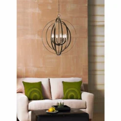 Equinox Collection Bronze 27 3/4" Wide Pendant Light