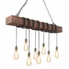 Tolon 37 1/2" Wide Antique Wood 8-Light Island Chandelier -Outlet The Radiantix Store tolon 37 and one half inch wide antique wood 8 light island chandelier 500e5