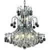 Toureg 19" Wide Chrome And Crystal 10-Light Chandelier -Outlet The Radiantix Store toureg 19 inch wide chrome and crystal 10 light chandelier 39v31