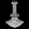 Toureg 35" Wide Chrome 16-Light Crystal Chandelier -Outlet The Radiantix Store toureg 35 inch wide chrome 16 light crystal chandelier 15f47