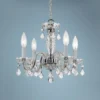Traditional Crystal 15" Wide Chrome 4-Light Chandelier -Outlet The Radiantix Store traditional crystal 15 inch wide chrome 4 light chandelier 74t90cropped