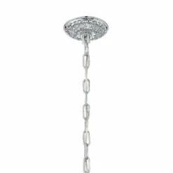 Traditional Crystal 22" Wide Chrome 5-Light Chandelier -Outlet The Radiantix Store traditional crystal 22 inch wide chrome 5 light chandelier 41k36views2