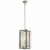 Tyson's Gate 10" Wide Brushed Nickel Mini Pendant -Outlet The Radiantix Store tyson s gate 10 inch wide brushed nickel mini pendant 58g32