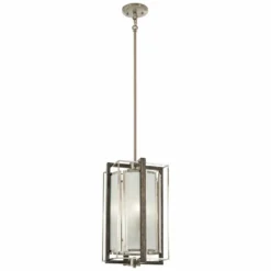 Tyson's Gate 10" Wide Brushed Nickel Mini Pendant