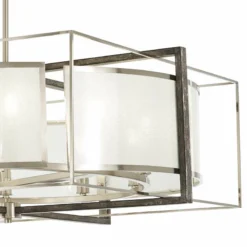 Tyson's Gate 30" Wide Brushed Nickel Pendant Light -Outlet The Radiantix Store tyson s gate 30 inch wide brushed nickel pendant light 58g19views1