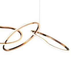 Unity 55" Brushed Champagne LED Kitchen Island Light Pendant 7 Unity 55" Brushed Champagne LED Kitchen Island Light Pendant -Outlet The Radiantix Store unity 55 inch brushed champagne led kitchen island light pendant 69c69views1