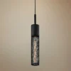 Urban Edge 2 3/4" Wide Textured Black Mini Pendant 1 Urban Edge 2 3/4" Wide Textured Black Mini Pendant -Outlet The Radiantix Store urban edge 2 and three quarter inch wide textured black mini pendant 7y118cropped