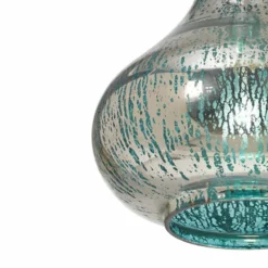 Uttermost Norbello 9" Wide Blue Green Mercury Glass Mini Pendant -Outlet The Radiantix Store uttermost norbello 9 inch wide blue green mercury glass mini pendant 2c649views1