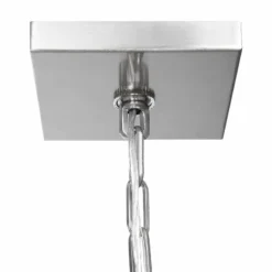 Uttermost Perspex Brushed Nickel 4-Light Pendant Light -Outlet The Radiantix Store uttermost perspex brushed nickel 4 light pendant light 84x06views3