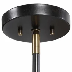 Uttermost Telesto 32"W Brass And Black 8-Light Pendant Light 7 Uttermost Telesto 32"W Brass And Black 8-Light Pendant Light -Outlet The Radiantix Store uttermost telesto 32 inchw brass and black 8 light pendant light 94n35views2