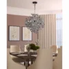 Maxim Comet 25" Wide Chrome And Crystal Chandelier 1 Maxim Comet 25" Wide Chrome And Crystal Chandelier -Outlet The Radiantix Store v3342 transitional dining room