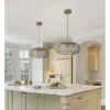 Maxim Arabesque 18" Wide Golden Silver Pendant Light 2 Maxim Arabesque 18" Wide Golden Silver Pendant Light -Outlet The Radiantix Store v3353 transitional kitchen