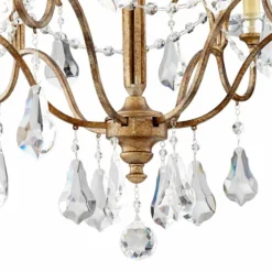 Valentina 28 1/2" Oxidized Bronze Traditional Crystal Chandelier 10 Valentina 28 1/2" Oxidized Bronze Traditional Crystal Chandelier -Outlet The Radiantix Store valentina 28 and one half inch oxidized bronze traditional crystal chandelier r8854views1