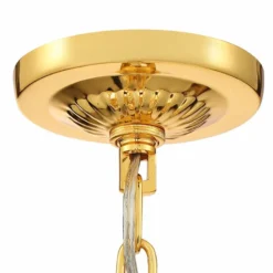 Valentina 31 1/4" Wide Gold And Crystal 24-Light Chandelier -Outlet The Radiantix Store valentina 31 and one quarter inch wide gold and crystal 24 light chandelier 71v05views3