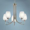 Valserrano 24 1/4" Wide Brushed Nickel 5-Light Chandelier -Outlet The Radiantix Store valserrano 24 and one quarter inch wide brushed nickel 5 light chandelier 75c80cropped