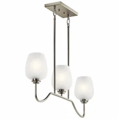 Valserrano 31" Wide Nickel Kitchen Island Light Chandelier 9 Valserrano 31" Wide Nickel Kitchen Island Light Chandelier -Outlet The Radiantix Store valserrano 31 inch wide nickel kitchen island light chandelier 75c84views1