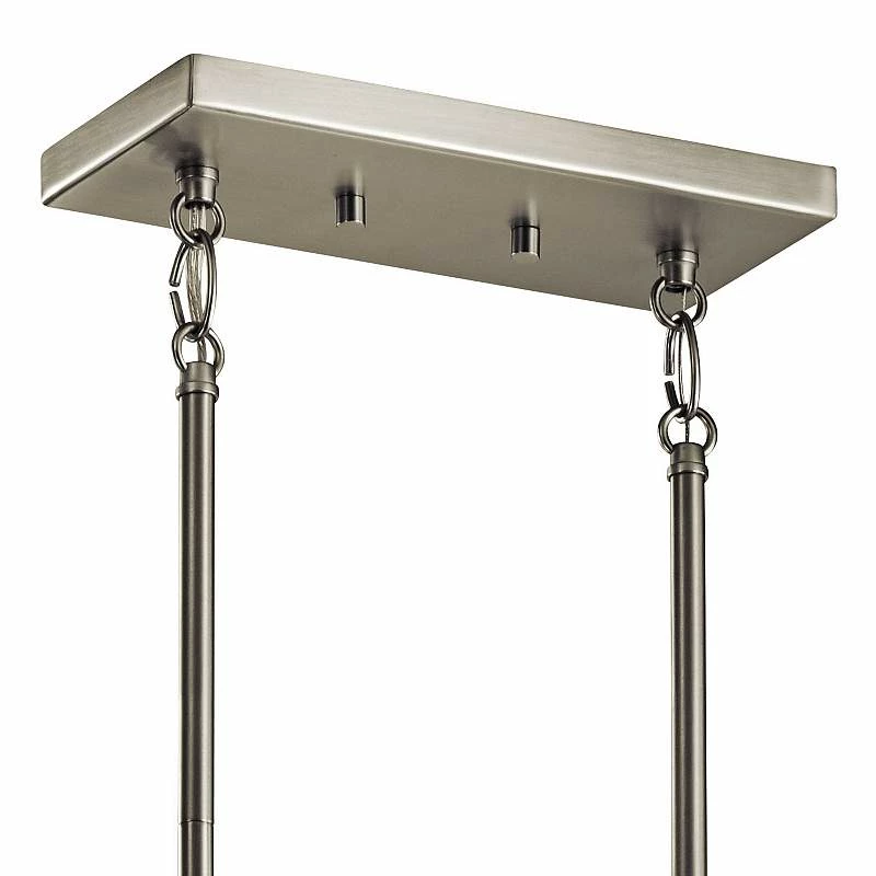 Valserrano 31" Wide Nickel Kitchen Island Light Chandelier 7 Valserrano 31" Wide Nickel Kitchen Island Light Chandelier - Image 5