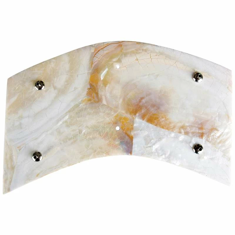 Varaluz Big 36" Wide Kabebe Shell Linear Pendant Light 5 Varaluz Big 36" Wide Kabebe Shell Linear Pendant Light - Image 3