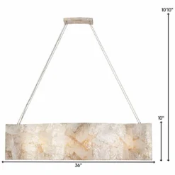 Varaluz Big 36" Wide Kabebe Shell Linear Pendant Light 11 Varaluz Big 36" Wide Kabebe Shell Linear Pendant Light -Outlet The Radiantix Store varaluz big 36 inch wide kabebe shell linear pendant light 3x781views3