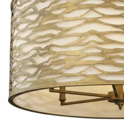 Varaluz Casa Kato 30" Wide Havana Gold 6-Light Drum Pendant -Outlet The Radiantix Store varaluz casa kato 30 inch wide havana gold 6 light drum pendant 485k1views1
