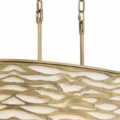 Varaluz Casa Kato 36" Wide Havana Gold 6-Light Oval Pendant -Outlet The Radiantix Store varaluz casa kato 36 inch wide havana gold 6 light oval pendant 474k1views2