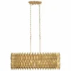Varaluz Forever 35 1/2"W French Gold Island Pendant Light -Outlet The Radiantix Store varaluz forever 35 and one half inchw french gold island pendant light 86g36