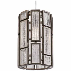 Varaluz Harlowe 6 1/4" Wide New Bronze Mini Pendant -Outlet The Radiantix Store varaluz harlowe 6 and one quarter inch wide new bronze mini pendant 1g092