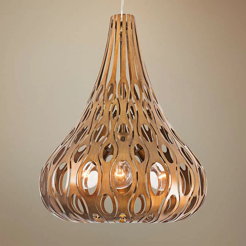 Varaluz Masquerade 18" Wide Hammered Ore Pendant Light 3 Varaluz Masquerade 18" Wide Hammered Ore Pendant Light