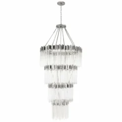 Varaluz Matrix Rainy Night 30-Light 4-Tier Large Modern Chandelier