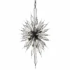 Varaluz Orbital 24" Black And Crystal 20-Light Modern Foyer Chandelier -Outlet The Radiantix Store varaluz orbital 24 inch black and crystal 20 light modern foyer chandelier 556e2
