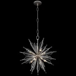 Varaluz Orbital 24" Wide Gold Dust 8-Light Pendant