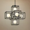 Varaluz Plaza 17 1/2" Wide Carbon 6-Light LED Pendant