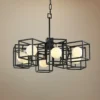 Varaluz Plaza 25 1/2" Wide Carbon 8-Light LED Pendant -Outlet The Radiantix Store varaluz plaza 25 and one half inch wide carbon 8 light led pendant 69p63cropped