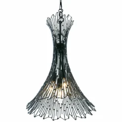 Varaluz Rikki 12 1/2"W Carbon And Aged Gold Foyer Pendant 9 Varaluz Rikki 12 1/2"W Carbon And Aged Gold Foyer Pendant -Outlet The Radiantix Store varaluz rikki 12 and one half inchw carbon and aged gold foyer pendant 69p64views1