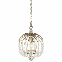Varaluz Voliere 12 1/2" Wide Havana Gold Pendant Light -Outlet The Radiantix Store varaluz voliere 12 and one half inch wide havana gold pendant light 86g23views2