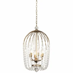Varaluz Voliere 16 3/4"W Havana Gold 6-Light Pendant Light