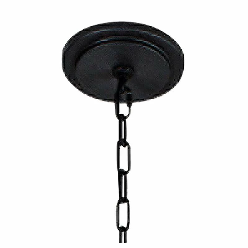 Varaluz Windsor 18"W Carbon And Gold 4-Light Pendant Light 5 Varaluz Windsor 18"W Carbon And Gold 4-Light Pendant Light - Image 3