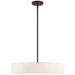Venlo 22" Wide Bronze Drum Pendant Light 9 Venlo 22" Wide Bronze Drum Pendant Light -Outlet The Radiantix Store venlo 22 inch wide bronze drum pendant light 82h16views3