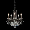 Vesca 15"W Heirloom Bronze And Crystal 5-Light Chandelier 1 Vesca 15"W Heirloom Bronze And Crystal 5-Light Chandelier -Outlet The Radiantix Store vesca 15 inchw heirloom bronze and crystal 5 light chandelier 68r83